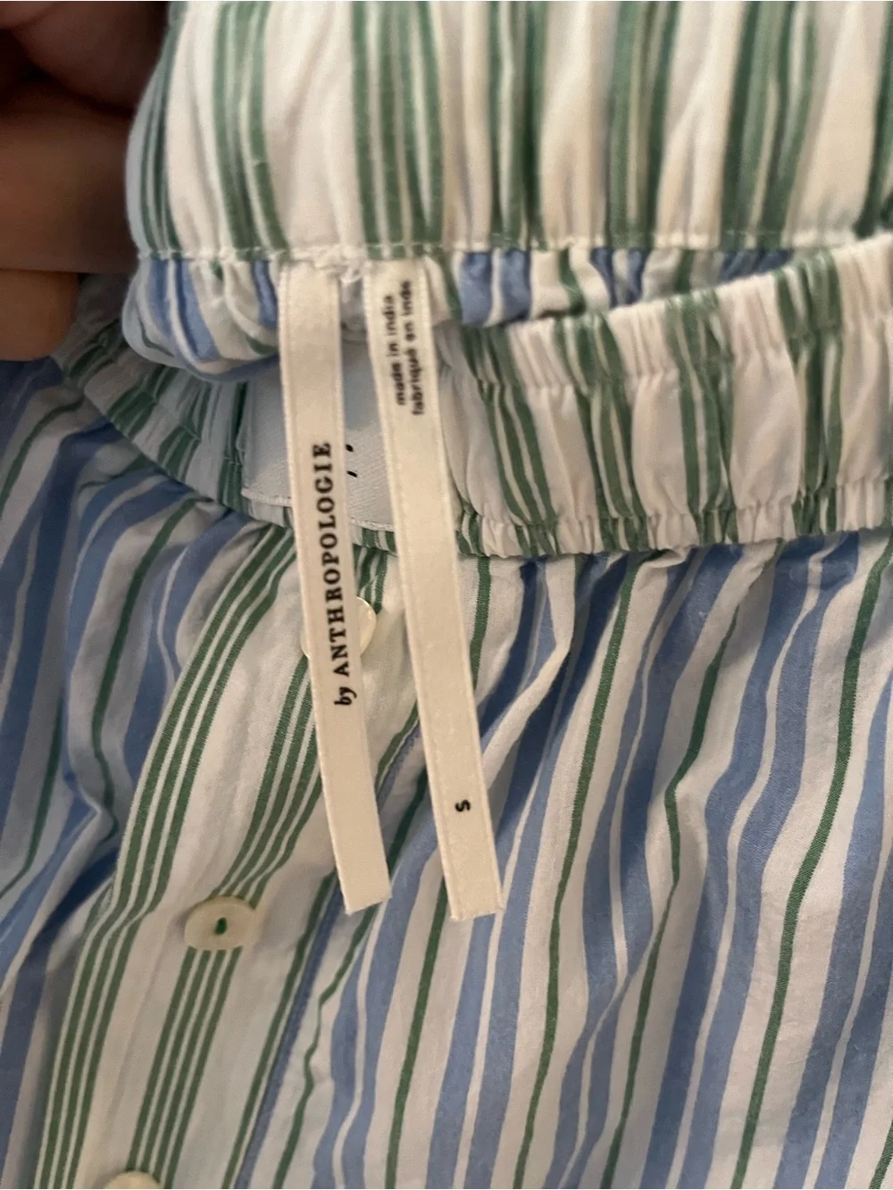 Anthropologie 100% cotton